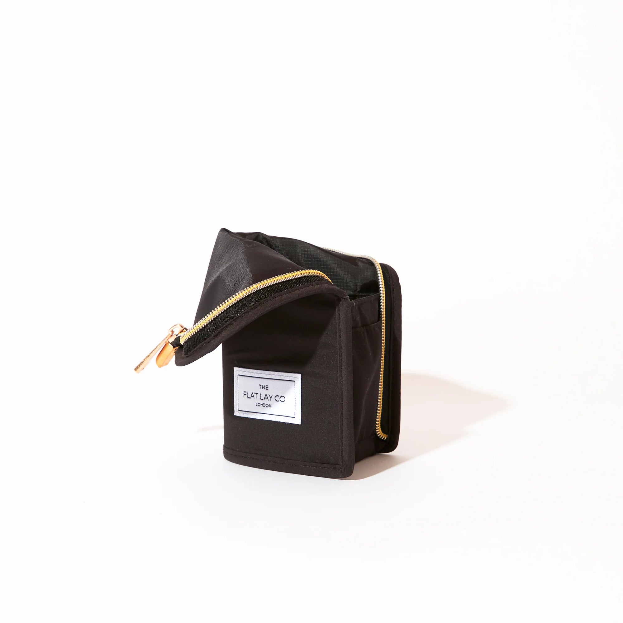 Standing Makeup Brush Case - Classic Black