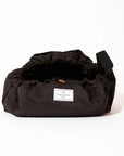 Drawstring Flat Lay Makeup Bag - Classic Black