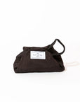 Mini Drawstring Flat Lay Makeup Bag - Classic Black