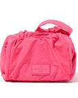 Parachute Drawstring Flat Lay Makeup Bag - Hot Pink