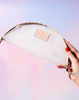Lunar Flat Lay Makeup Pouch - Taupe