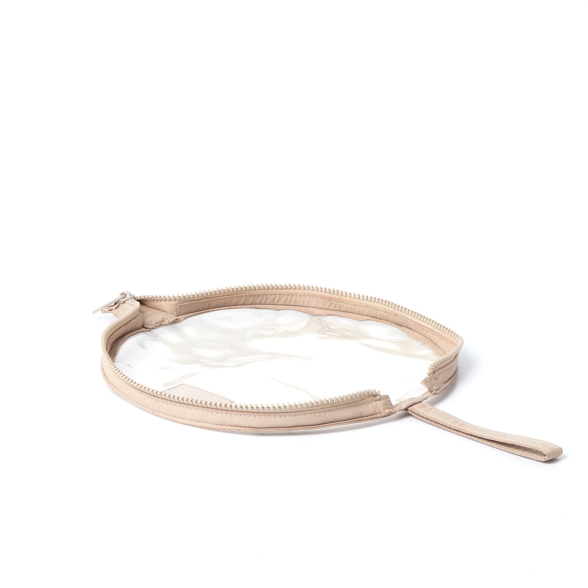 Lunar Flat Lay Makeup Pouch - Taupe