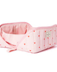 Marshmallow Flat Lay Makeup Box Bag - Sweet Pink Hearts