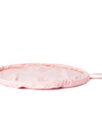 Parachute Drawstring Flat Lay Makeup Bag - Sweet Pink Hearts