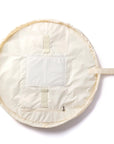Parachute Drawstring Flat Lay Makeup Bag - Vanilla