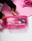 Mesh Essential Makeup Pouch - Hot Pink