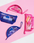 Mesh Essential Makeup Pouch - Hot Pink