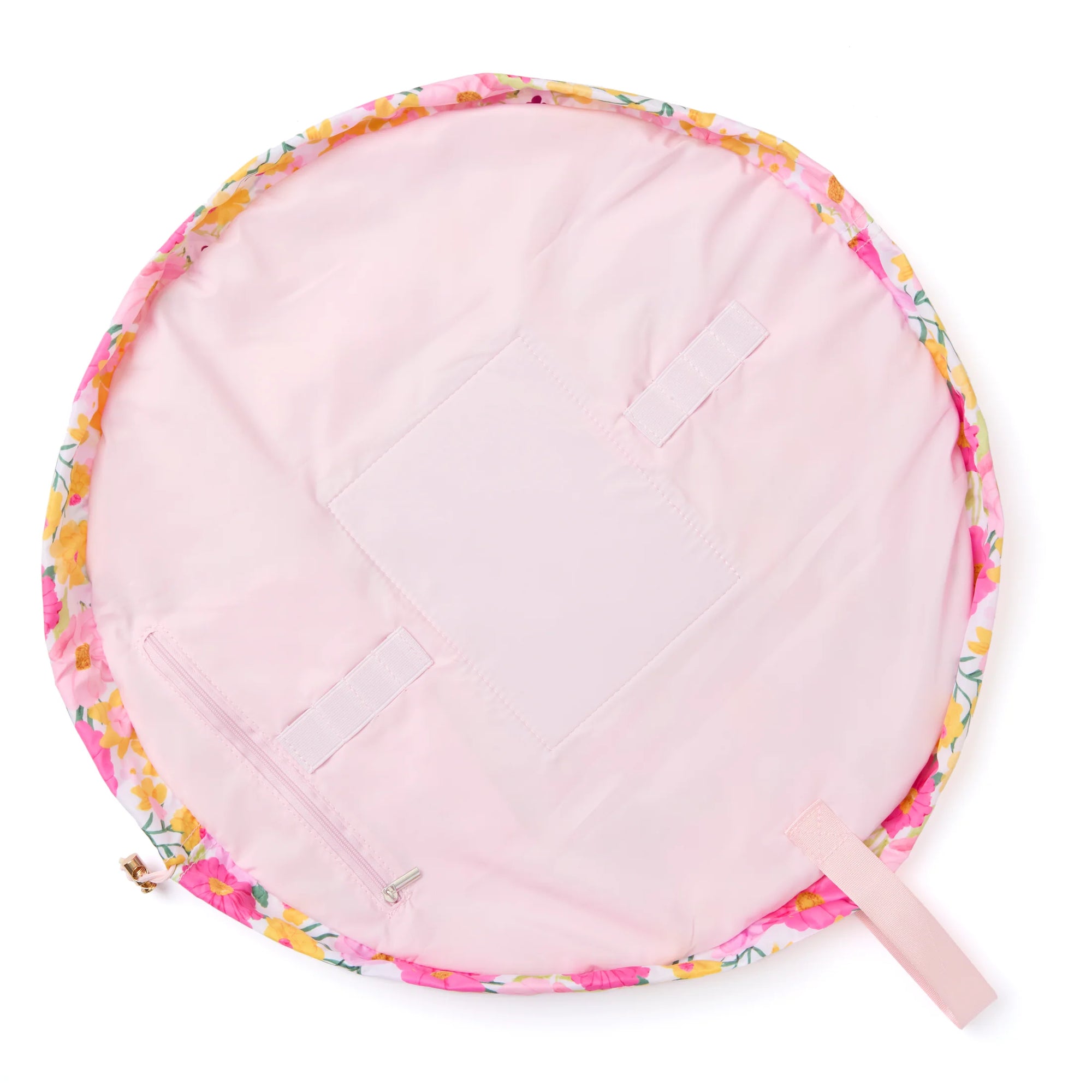 Drawstring Makeup Bag - Bouquet Flowers