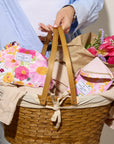 Drawstring Makeup Bag - Bouquet Flowers