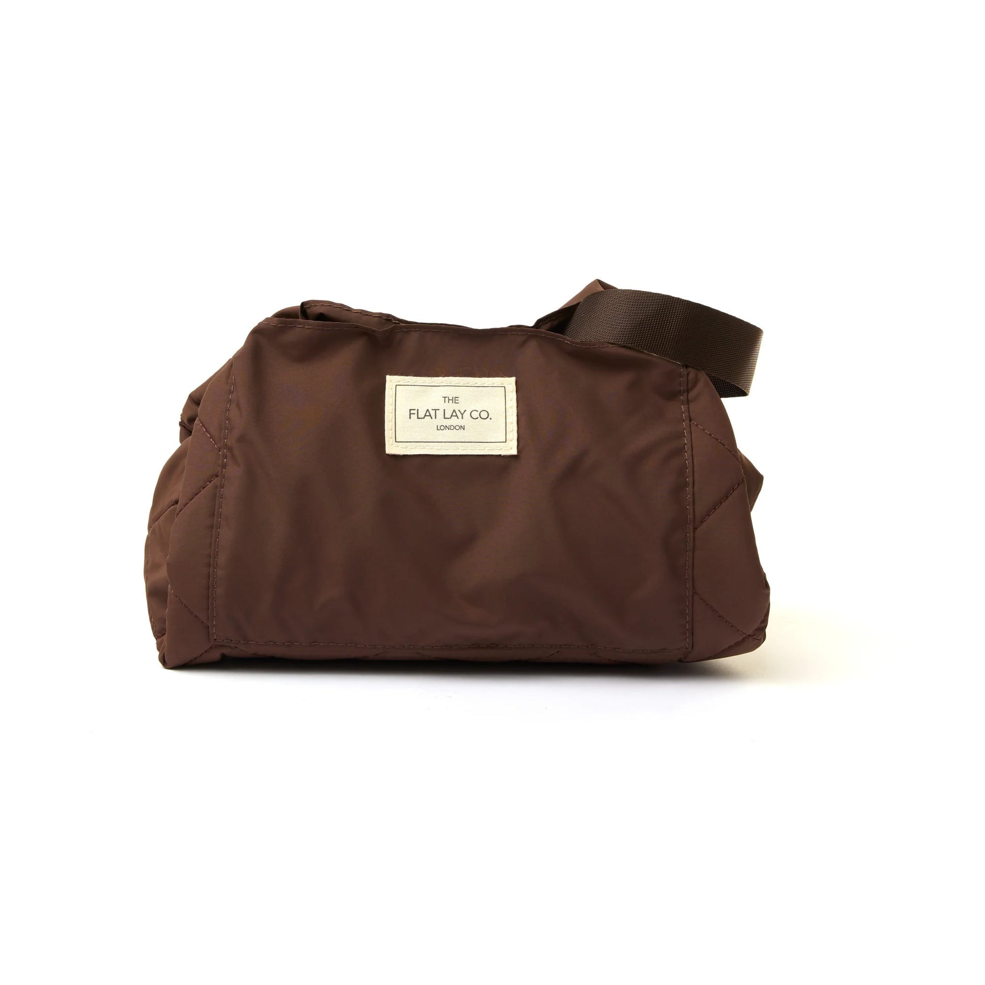 Drawstring Makeup Bag - Espresso