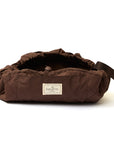 Drawstring Makeup Bag - Espresso