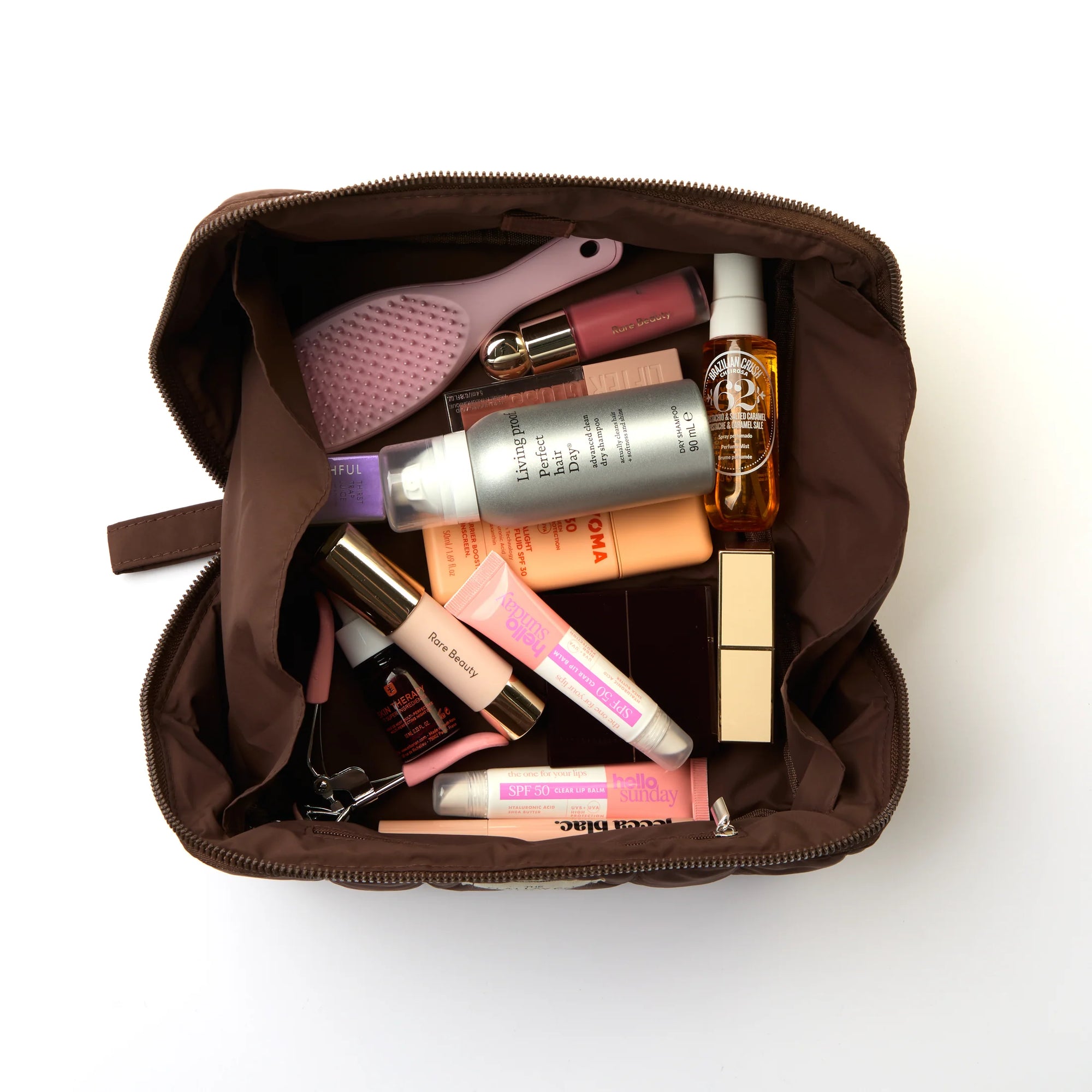 Makeup Box Bag - Espresso