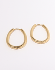 Minimal Oval hoops
