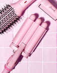 Mermade Pro Mini Hair Waver - 25mm Pink