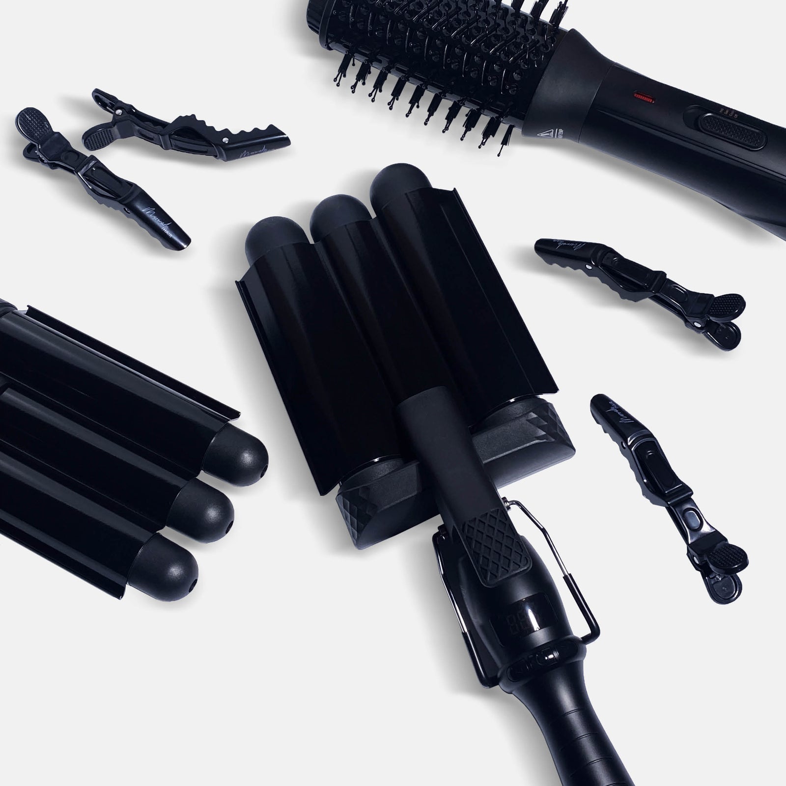 Mermade Pro Hair Waver - 32mm Black