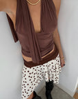 Isabela top - Brown