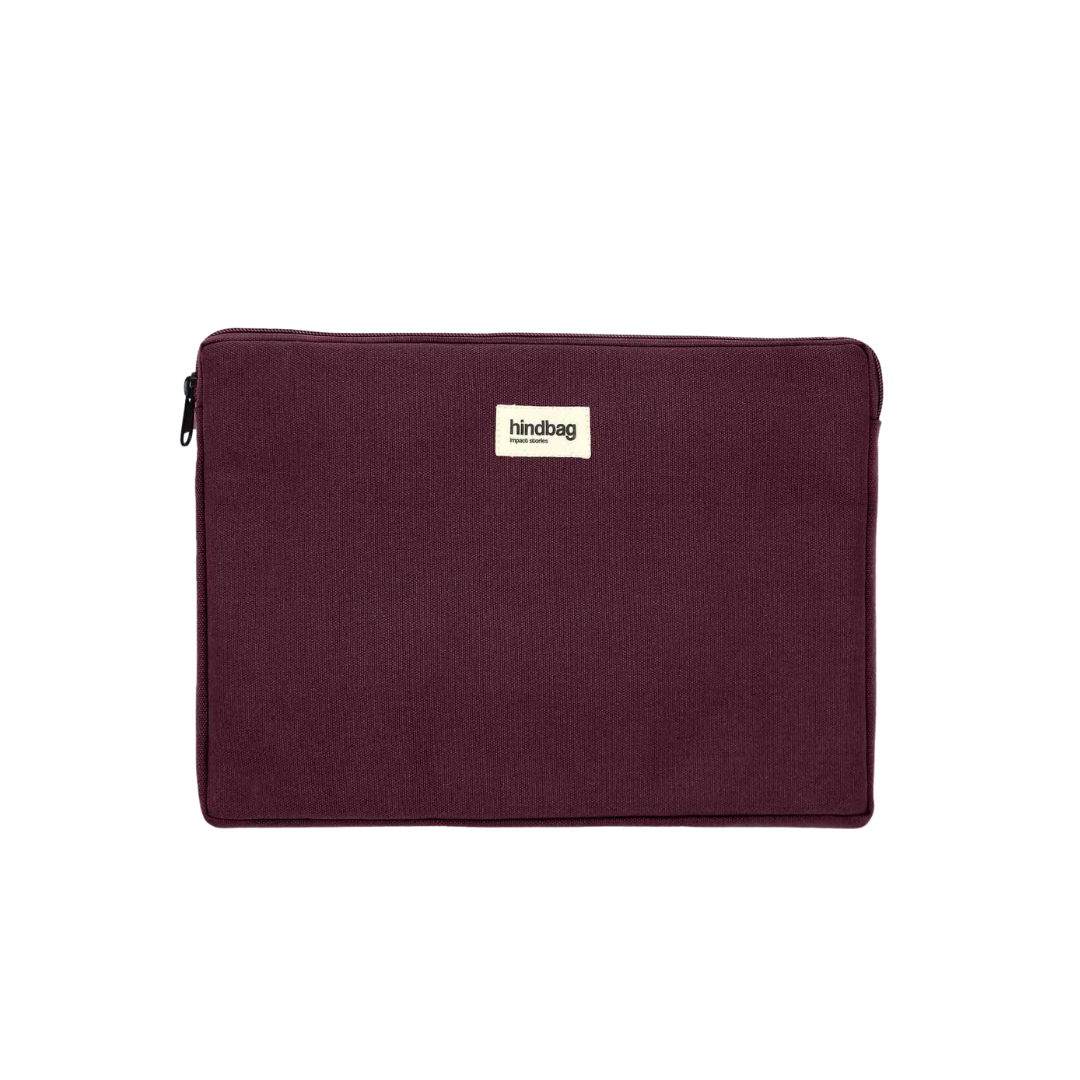 Ava laptop sleeve - Plum