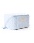 Marshmallow Box Bag - Cotton Blue Pinstripes