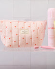 Essential Makeup Pouch - Sweet Pink Hearts