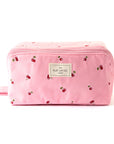 Makeup Box Bag - Ditsy Cherries