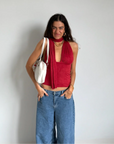 Isabela top - Red