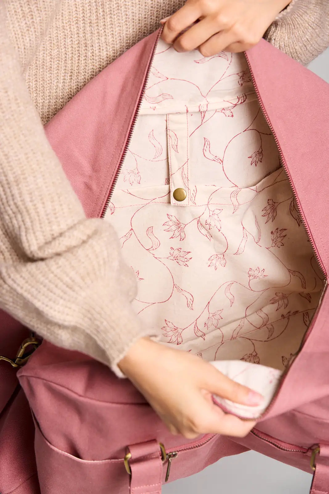 Yves travel bag - Blush
