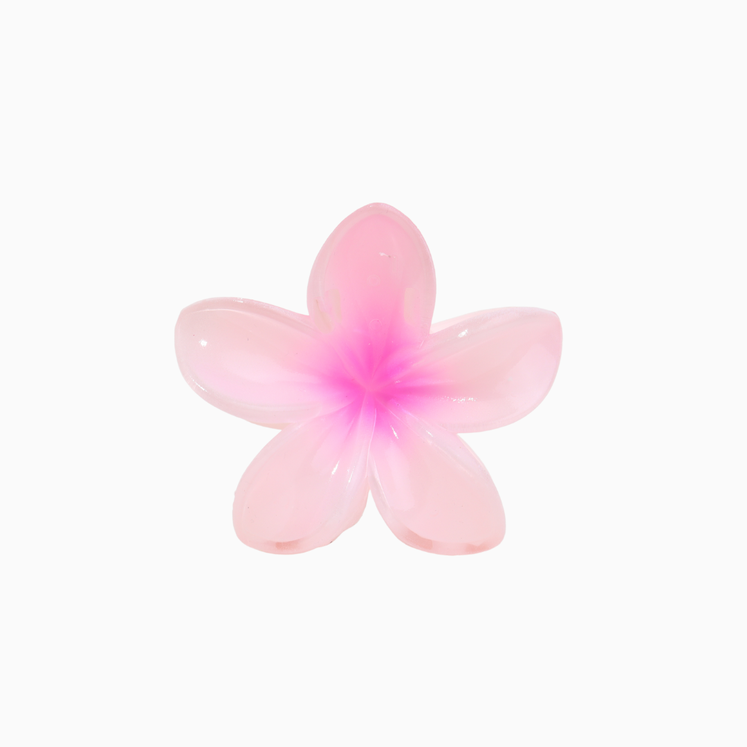 Flower Clip - Pink Lace