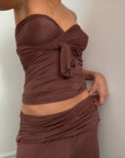 Isabela top - Brown