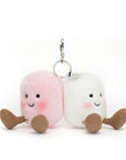 Pair Of Marshmallows Bag Charm
