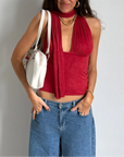 Isabela top - Red