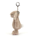 Blossom Beige Bunny Bag Charm - Petal