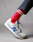 Organic Cotton Tennis socks - Red