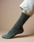 Glitter socks - Khaki