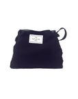 Drawstring Flat Lay Makeup Bag - Classic Black