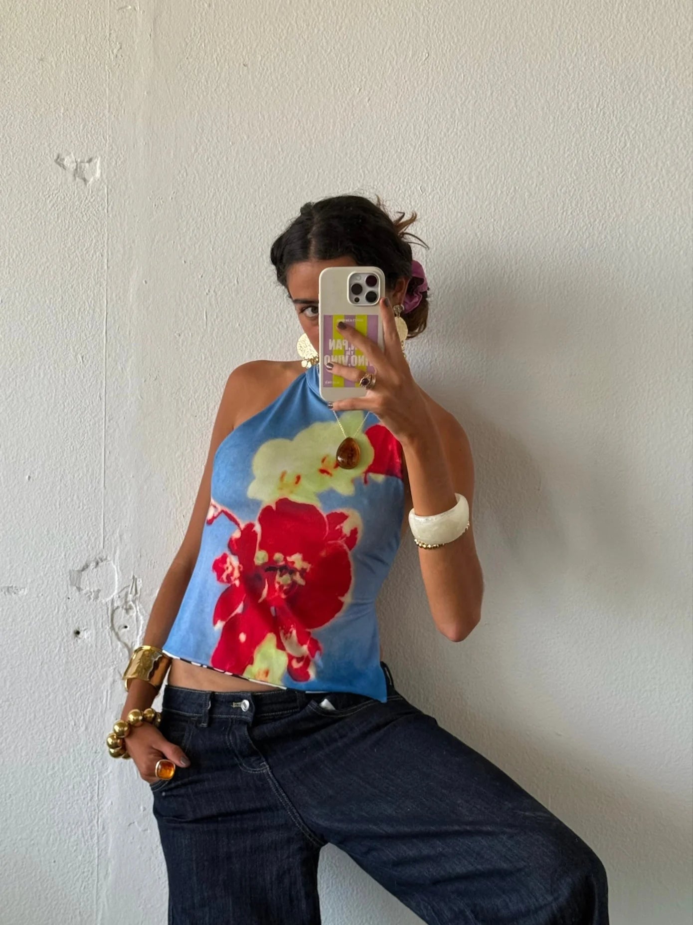 Reversible top - Camelia