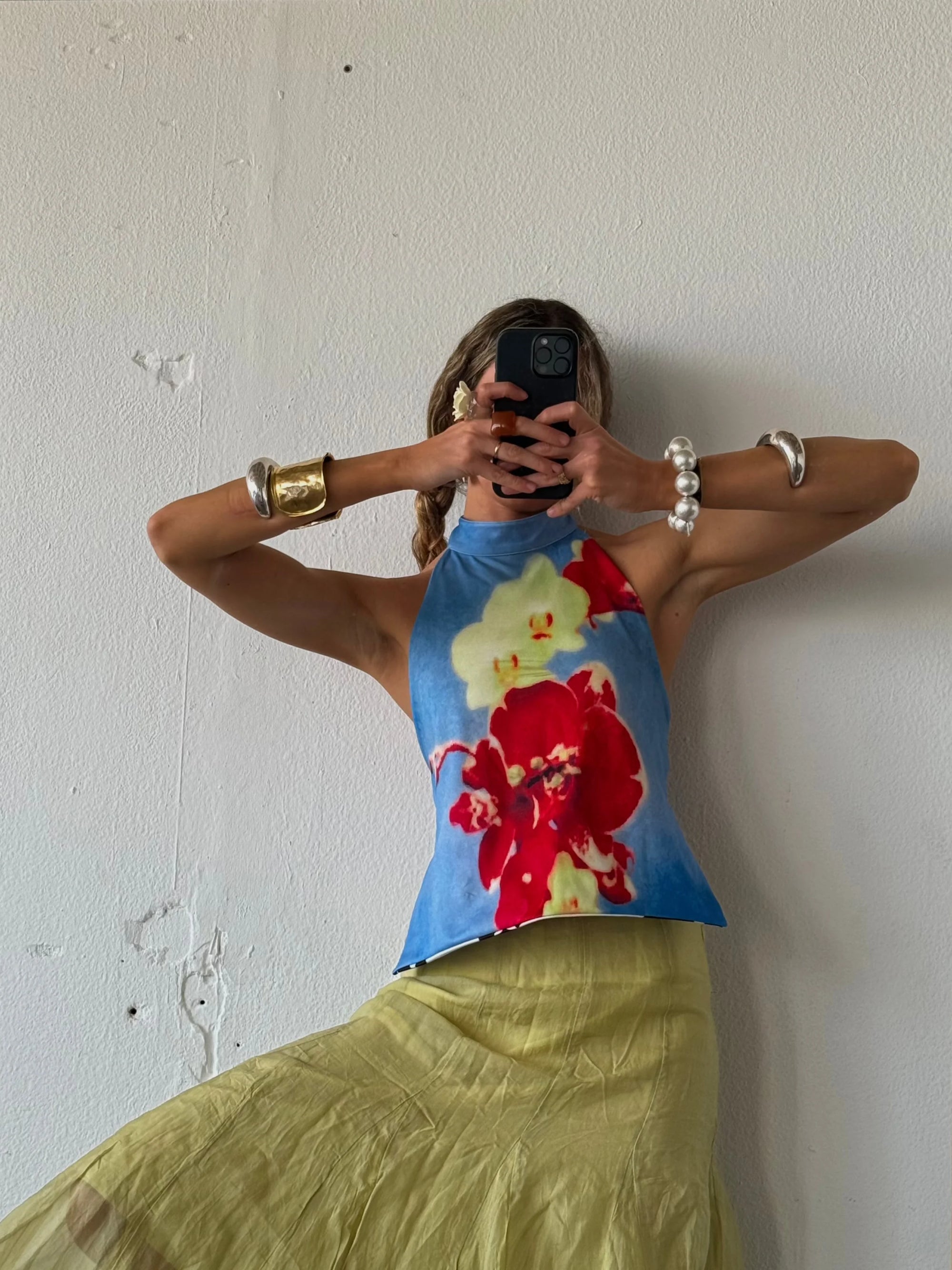 Reversible top - Camelia