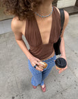 Isabela top - Brown