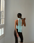 Isabela top - Celeste