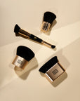 Dripping Gold Body Contouring Kabuki Brush
