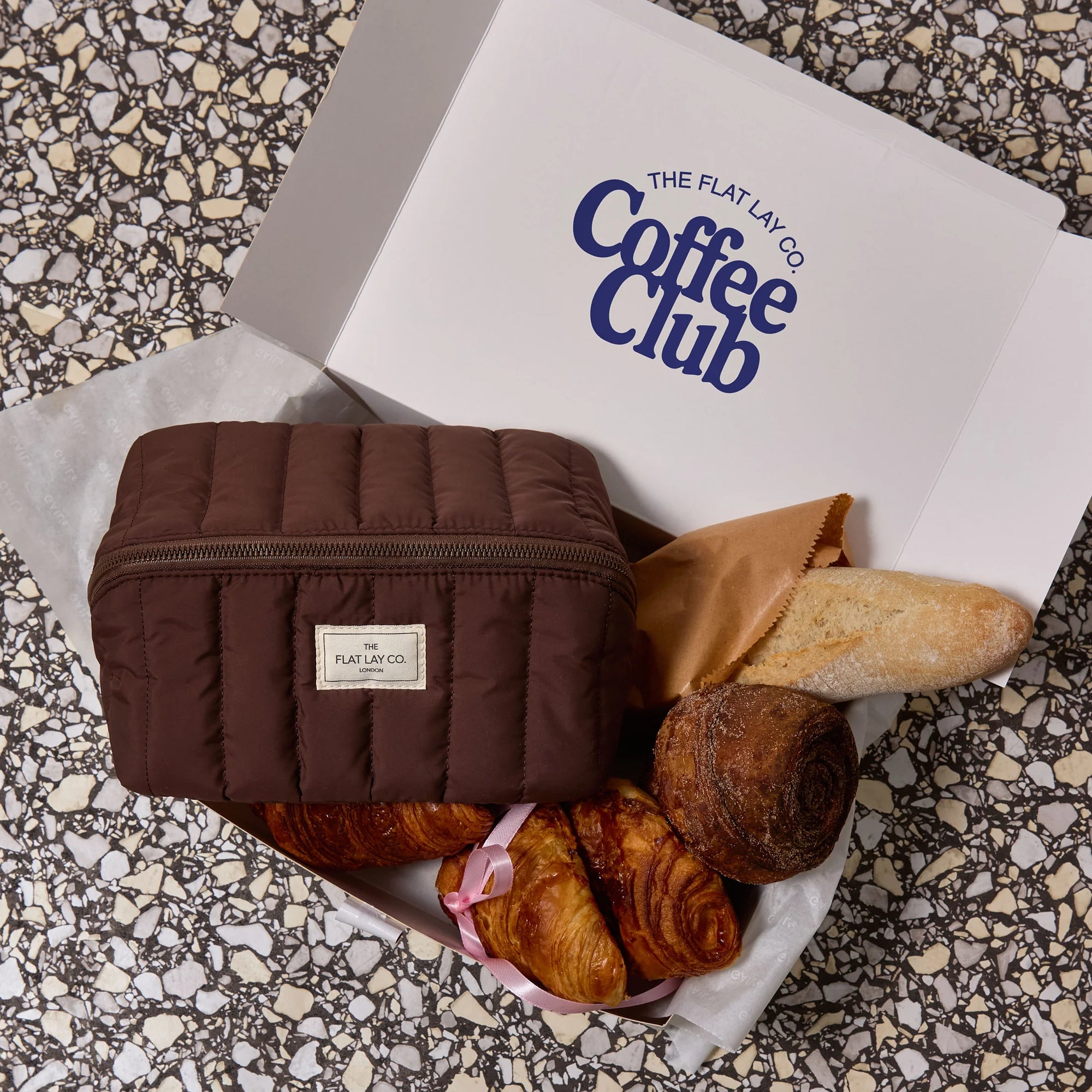 Makeup Box Bag - Espresso