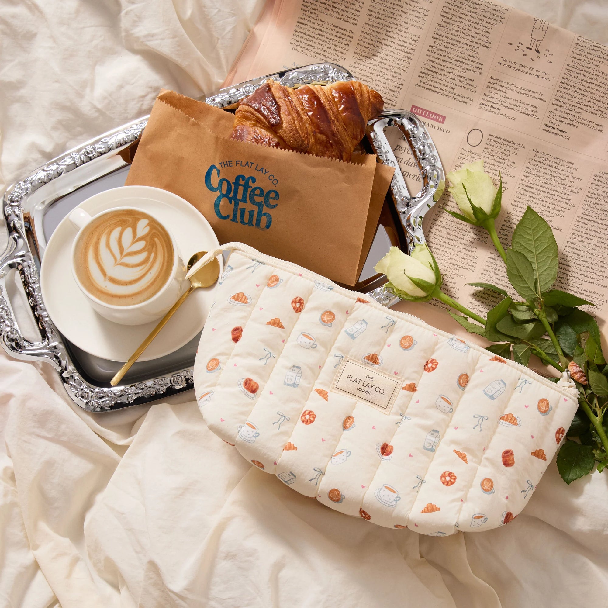 Marshmallow Essential Makeup Pouch - Patisserie