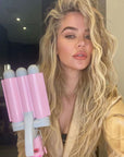Mermade Pro Hair Waver - 32mm Pink