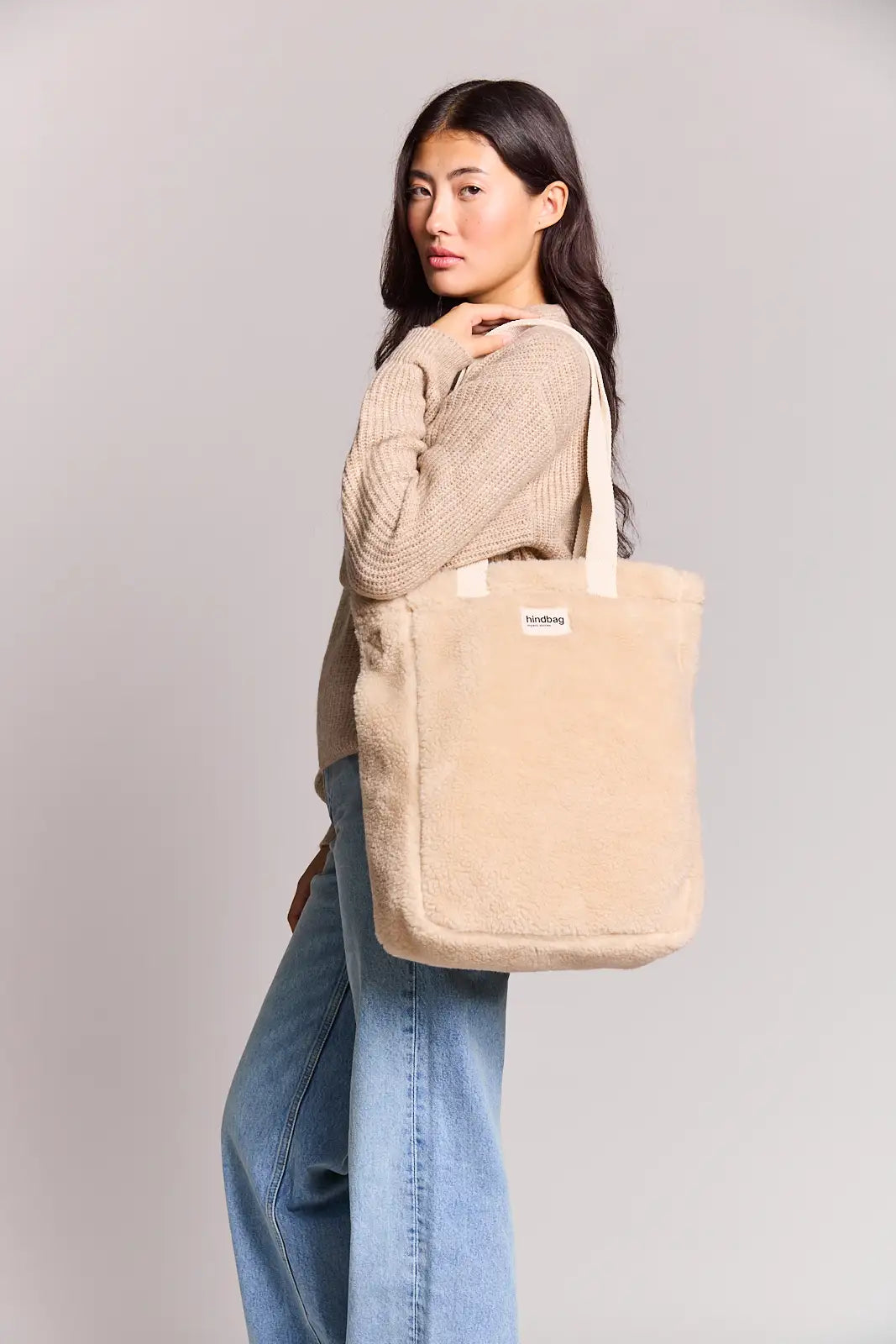 Paul tote bag - Blush Teddy