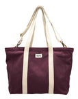 Cesar tote bag - Plum