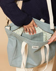 Cesar tote bag - Sage