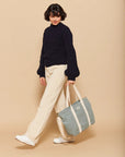 Cesar tote bag - Sage