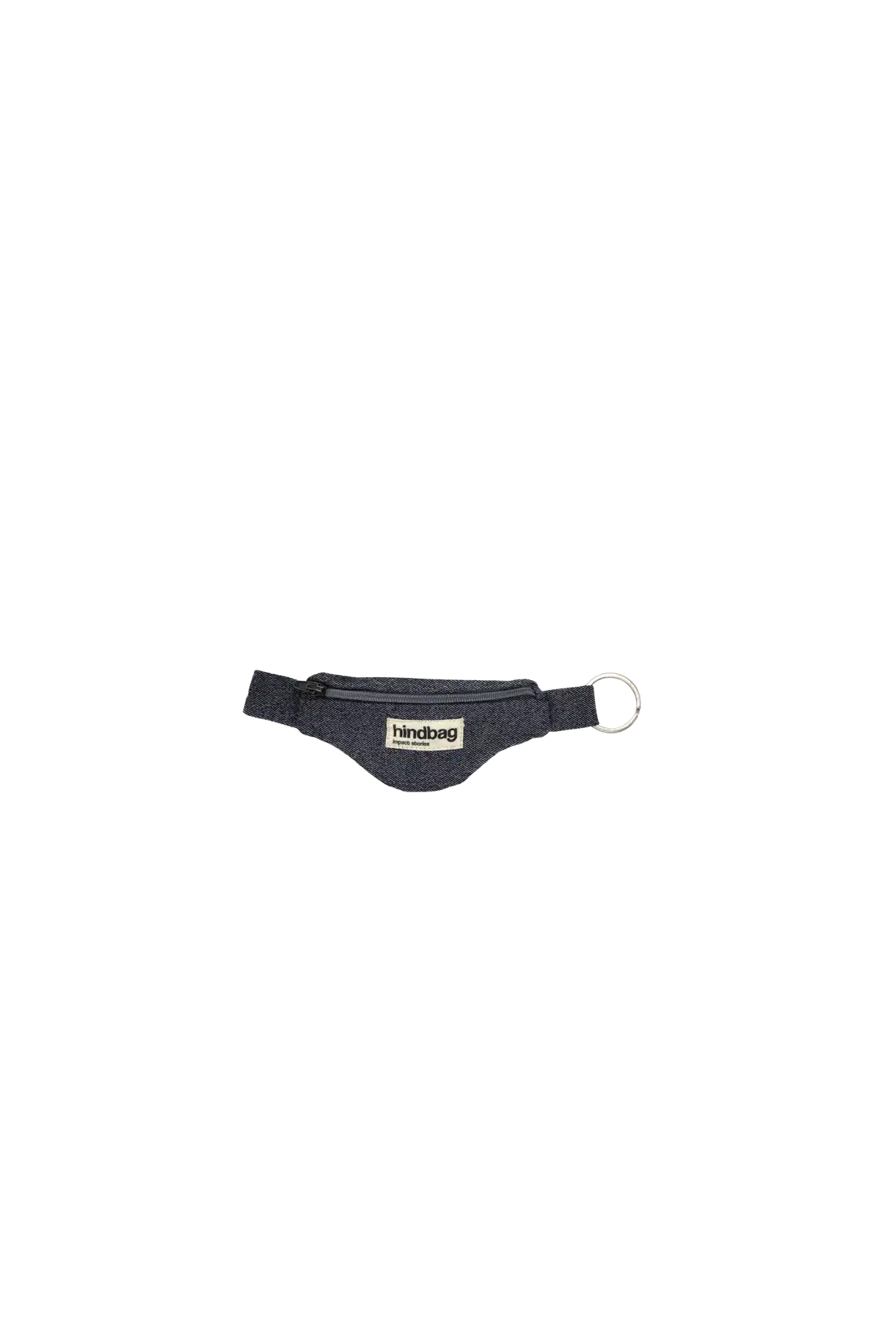 Côme banana keychain - Gray Denim