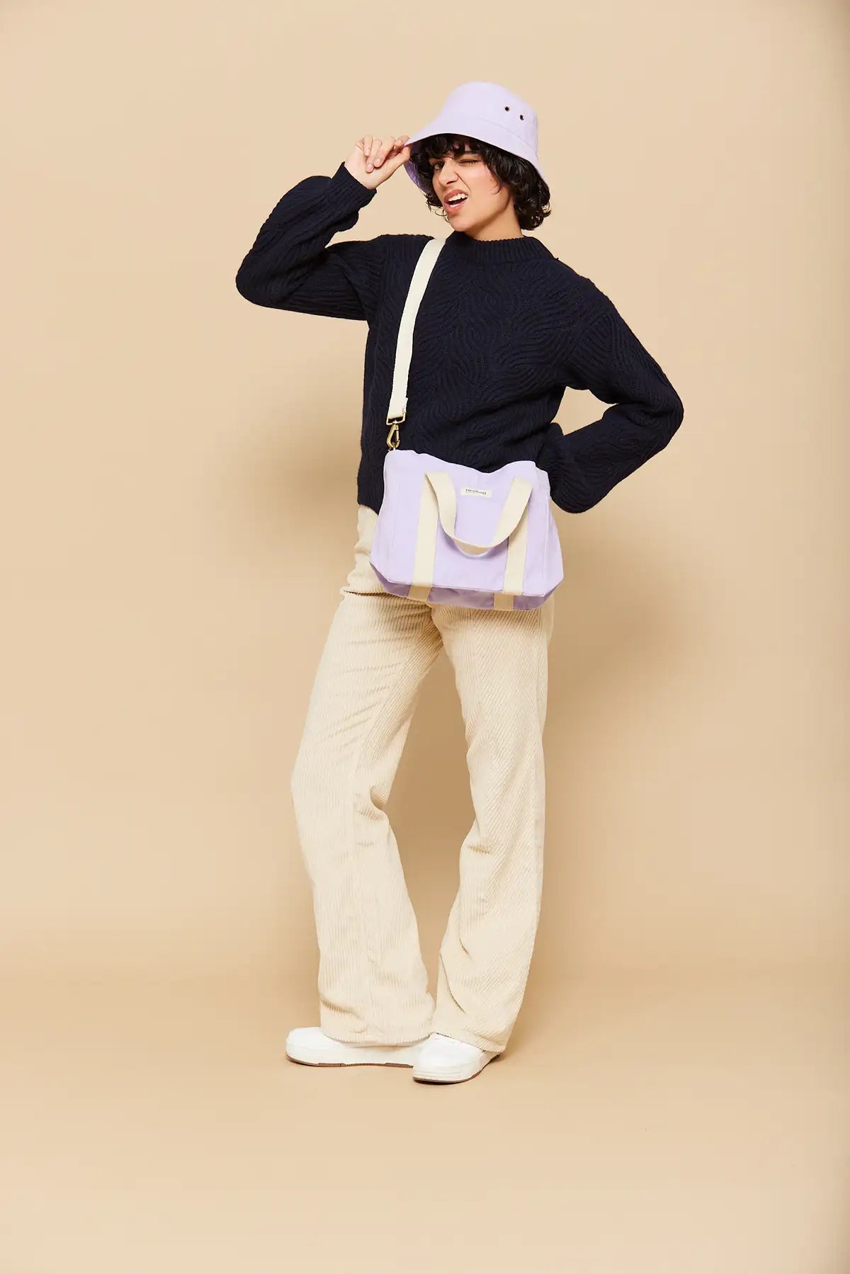 Louise mini tote - Lilac