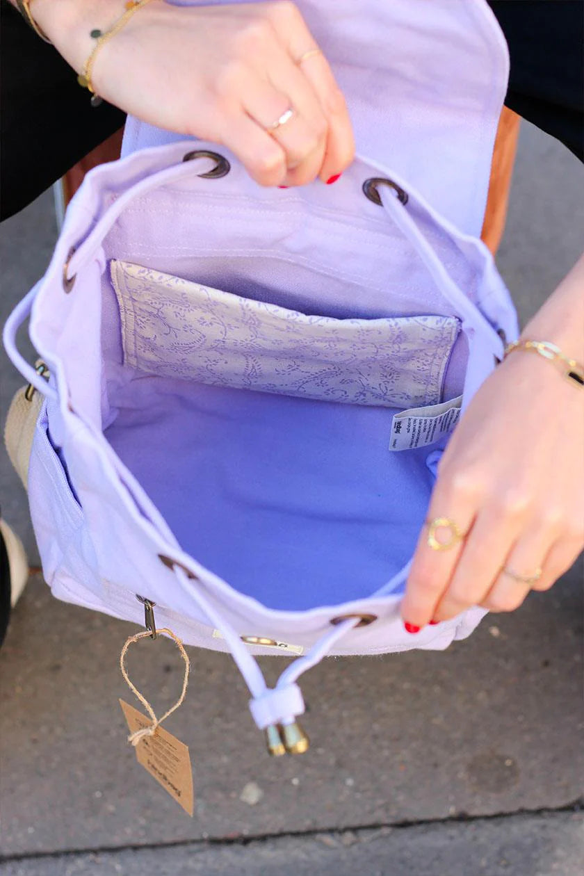 Eliot mini backpack - Lilac