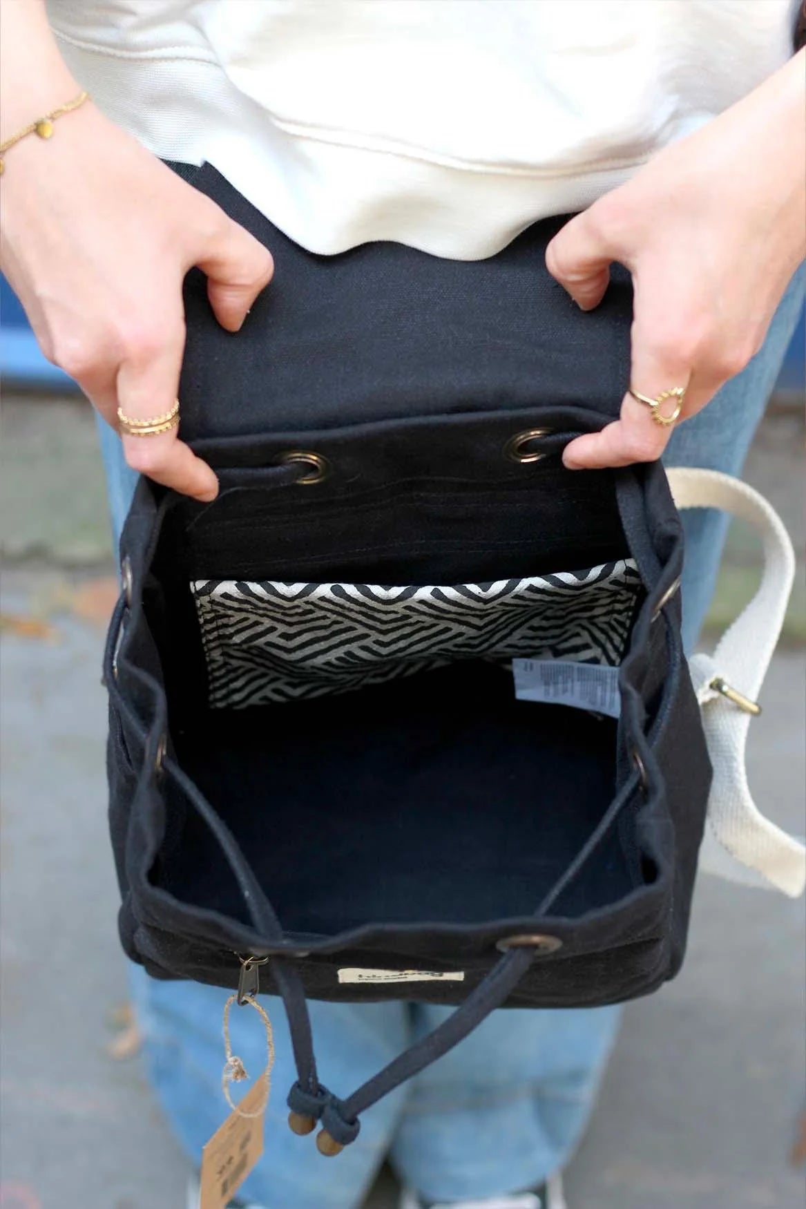 Eliot mini backpack - Black